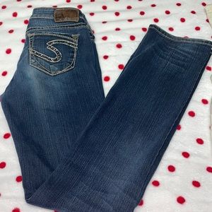 Lola Silver Jeans - GUC - Size 25 / 34